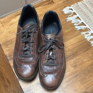 Men's Cole Haan Grandpro Brown Leather Shoes